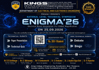 ENIGMA’26 EEE Technical Symposium Poster
